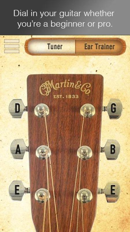 Martin Guitar Tuner APK Download - Free Music &amp; Audio APP ...