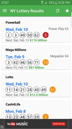 NY Lottery Results APK Download - Free Entertainment APP
