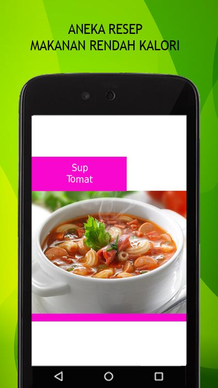 Resep Makanan Rendah Kalori APK Download - Free Books & Reference APP