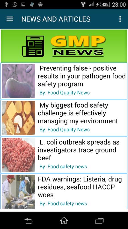 Food Standards Agency Good Manufacturing Practice Food Standards Agency Good Manufacturing Practice