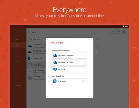 Microsoft PowerPoint apk screenshot