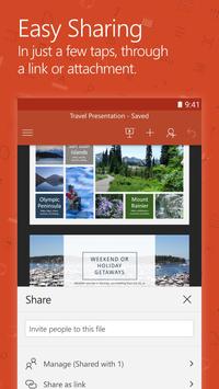 Microsoft PowerPoint apk screenshot