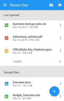 OfficeSuite Pro + PDF (Trial) apk screenshot