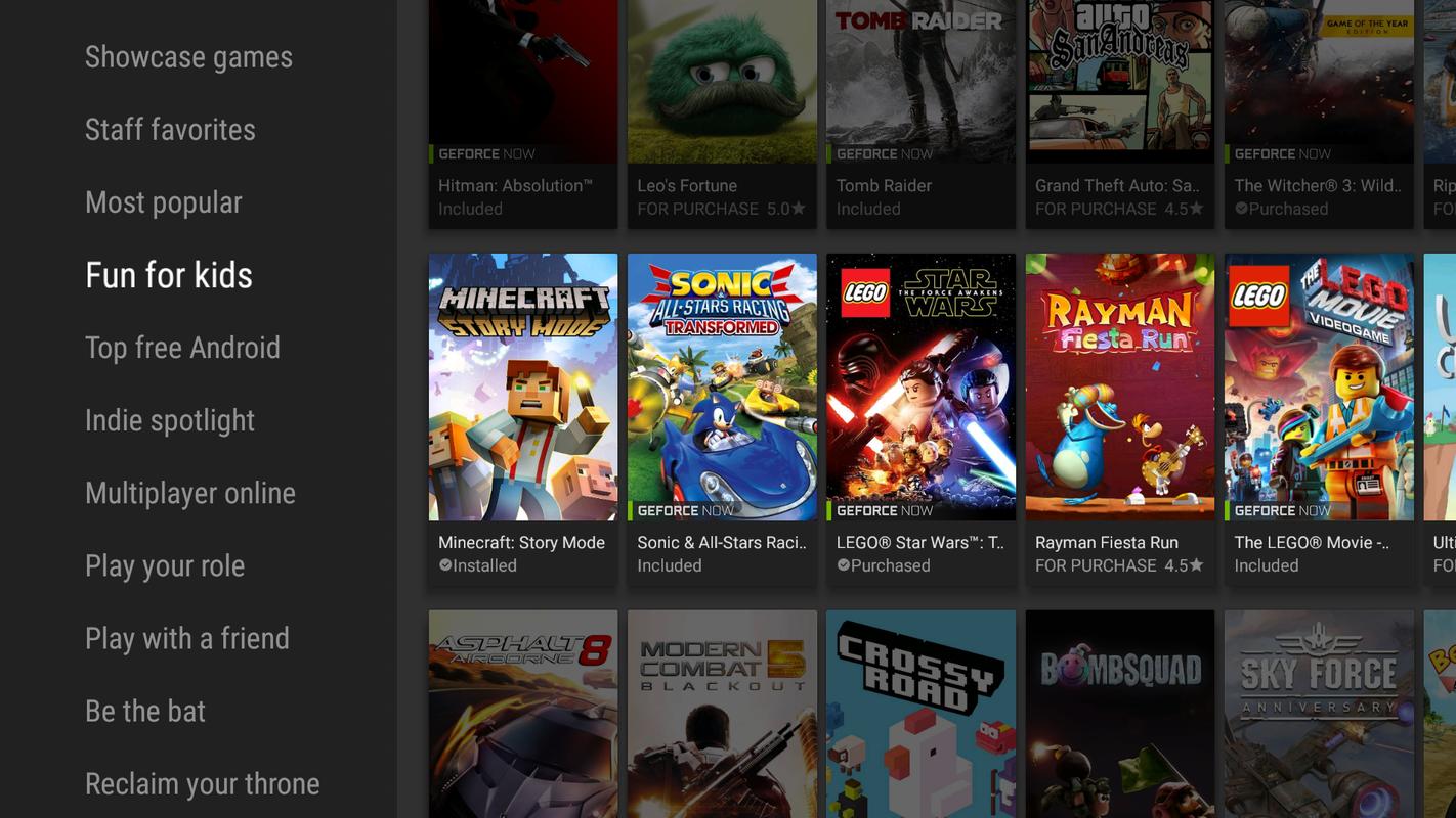 download nvidia shield games