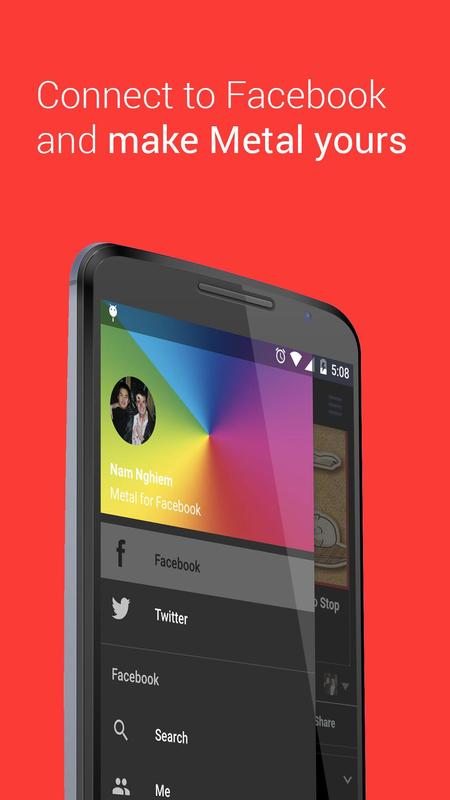 Metal for Facebook & Twitter APK Download - Free ...
