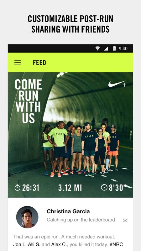 nike  run club garmin