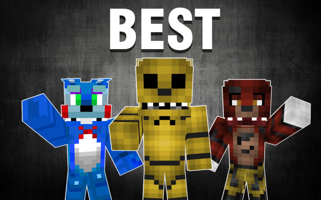 fnaf skins for minecraft fnaf skins for minecraft