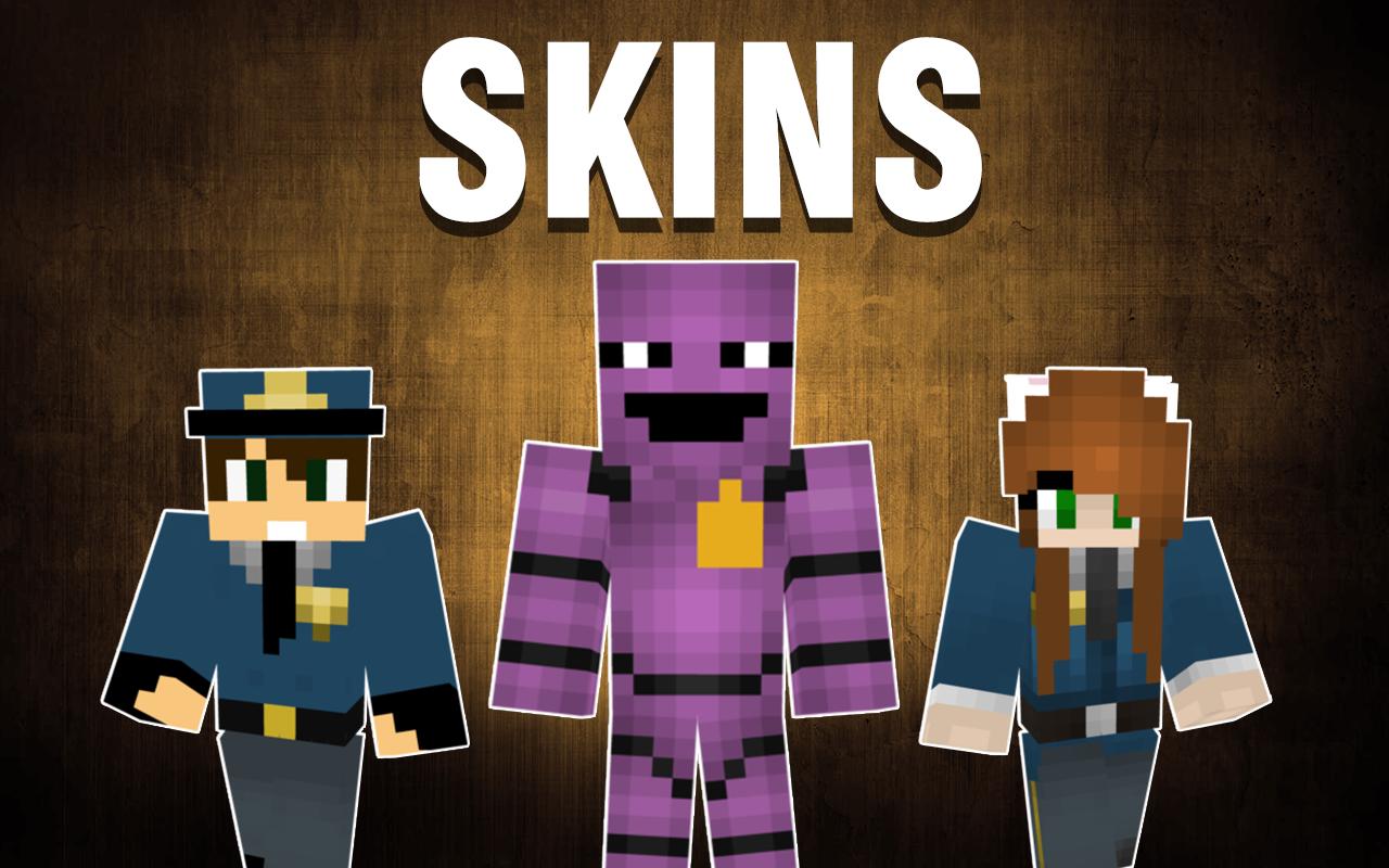 ps4 fnaf minecraft skins