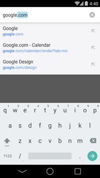 Chrome Browser - Google apk screenshot