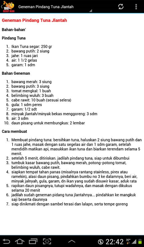 Resep Masakan: Gulai Cumi Panggang | Super Indo - Lebih ... 100+ Resep Ikan APK Download - Free Lifestyle APP for ...