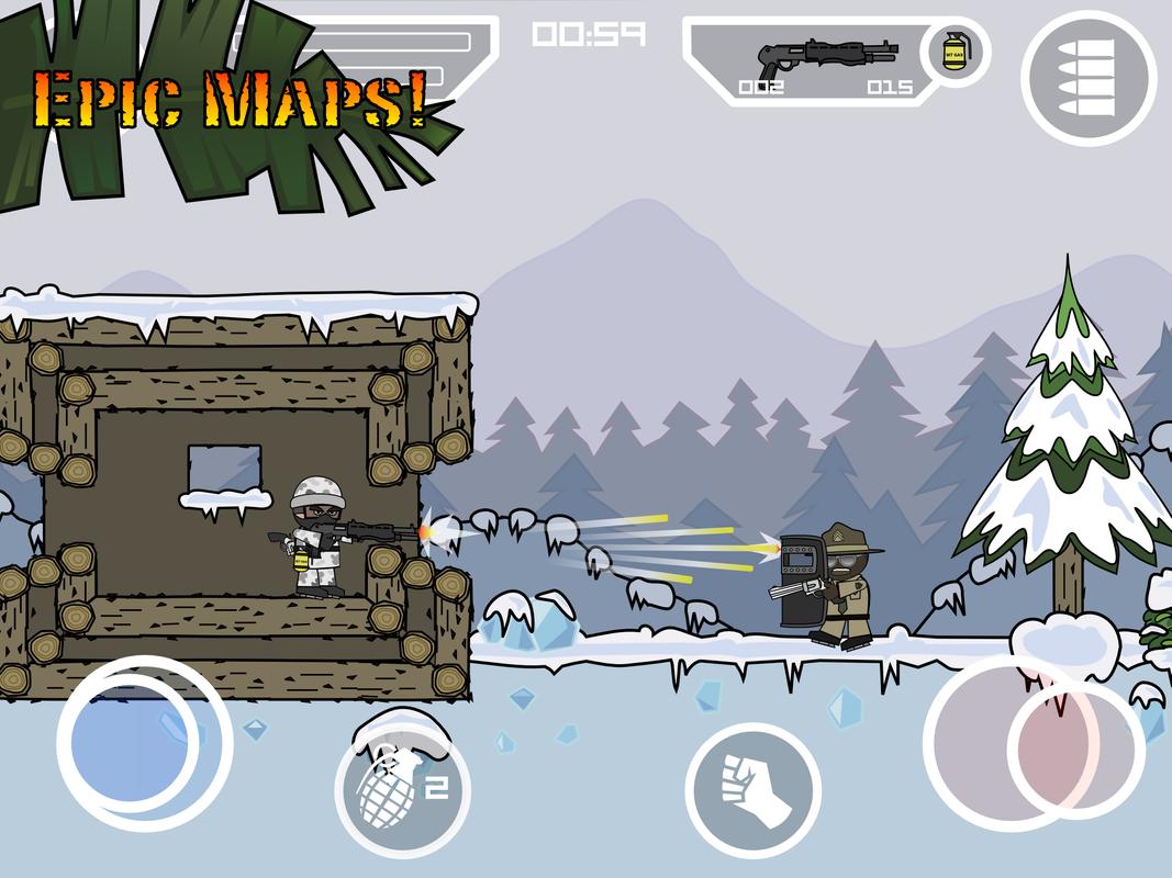 Doodle Army 2 Mini Militia APK Baixar Grátis Ação Jogo