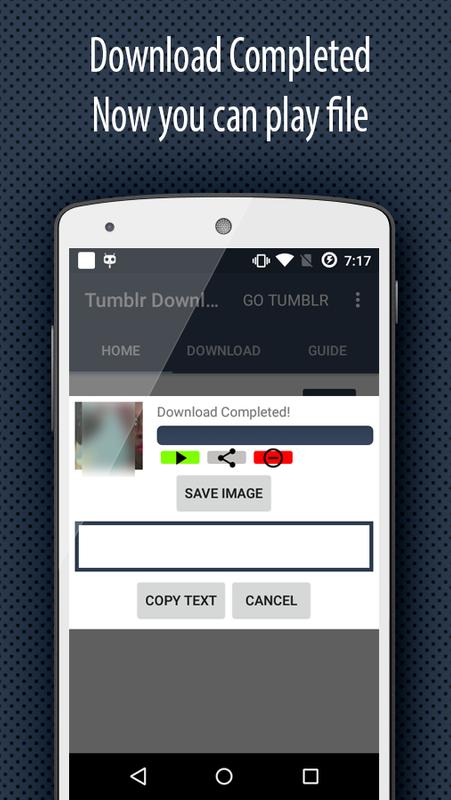 Tumblr Video Downloader App: Download Tumblr Videos on Android Devices download videos from tumblr android