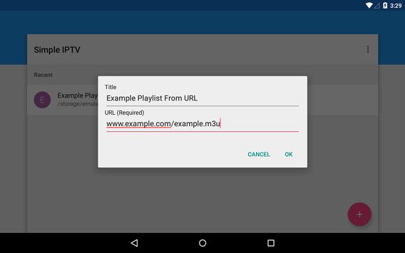 Simple IPTV apk screenshot