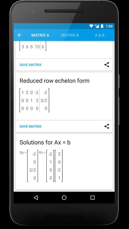 algebra linear matrix size APK Download Calculator Education Matrix Free for APP algebra linear matrix size APK Download Calculator Education Matrix Free for APP