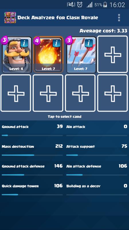 Deck Analyzer for Clash Royale APK Download - Free ...