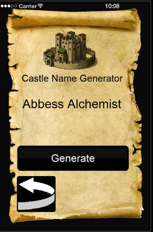 Fantasy Name Generator...