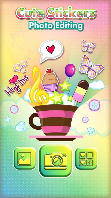 Cute Stickers  Photo  Editing APK Download Free 