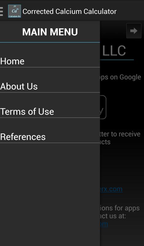 Corrected Calcium Calculator Apk Download Free Medical App For Corrected Calcium Calculator Apk Screenshot