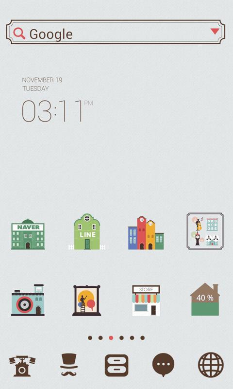 ColorTown LINE Launcher theme APK Download - Free 