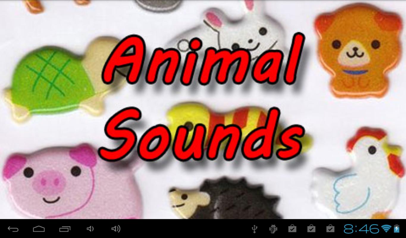 Animal Sound APK Download - Screen 1=x800
