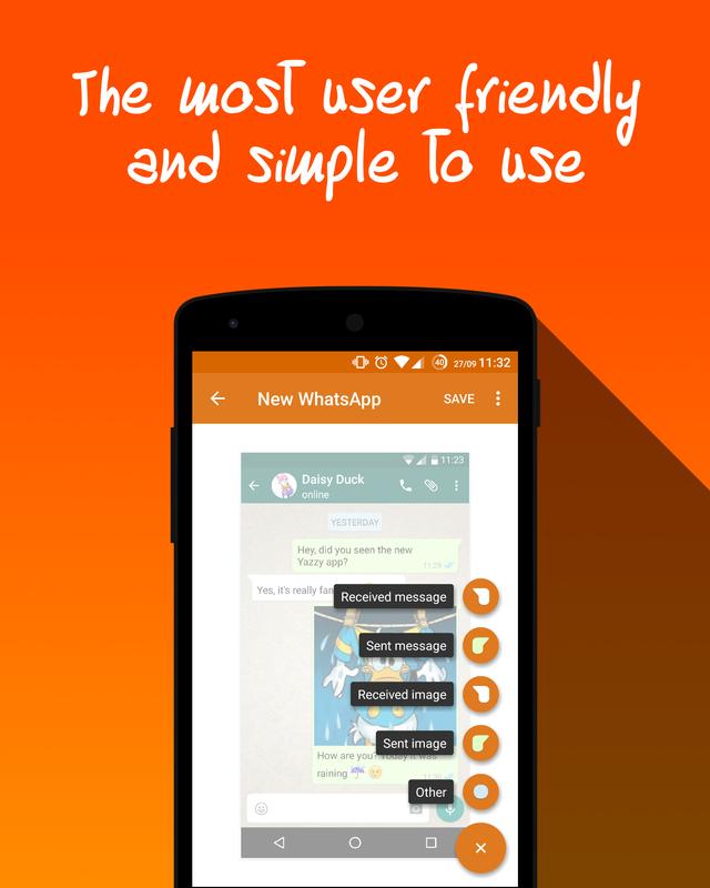 Yazzy Fake Conversations APK  Download Free Social APP 