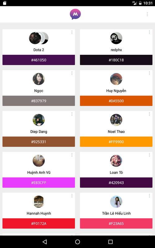 Mauf - Messenger Color &amp; Emoji APK Download - Free ...