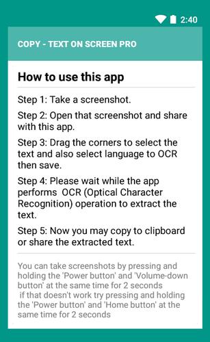 Copy Text On Screen APK Download - Free Productivity APP for Android ...