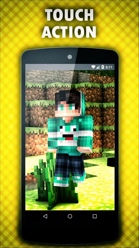 minecraft pe skins download free android