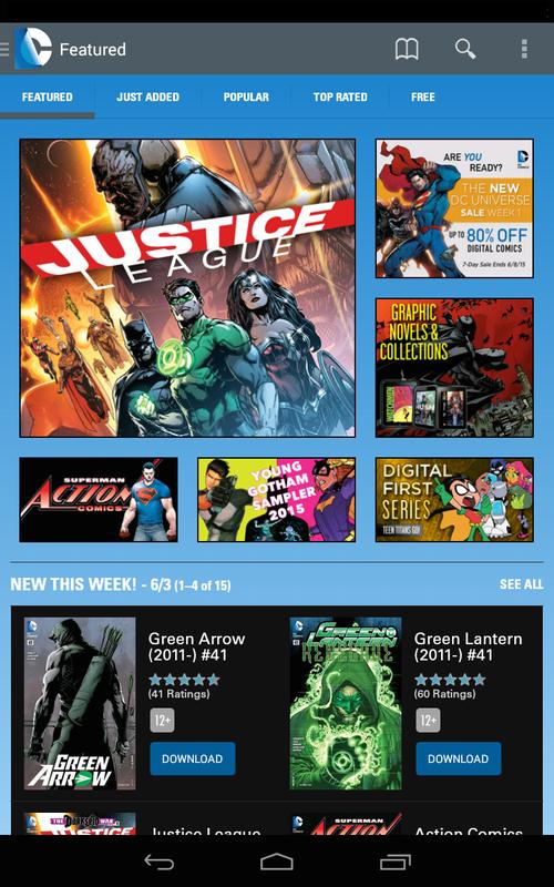 free comics download for android