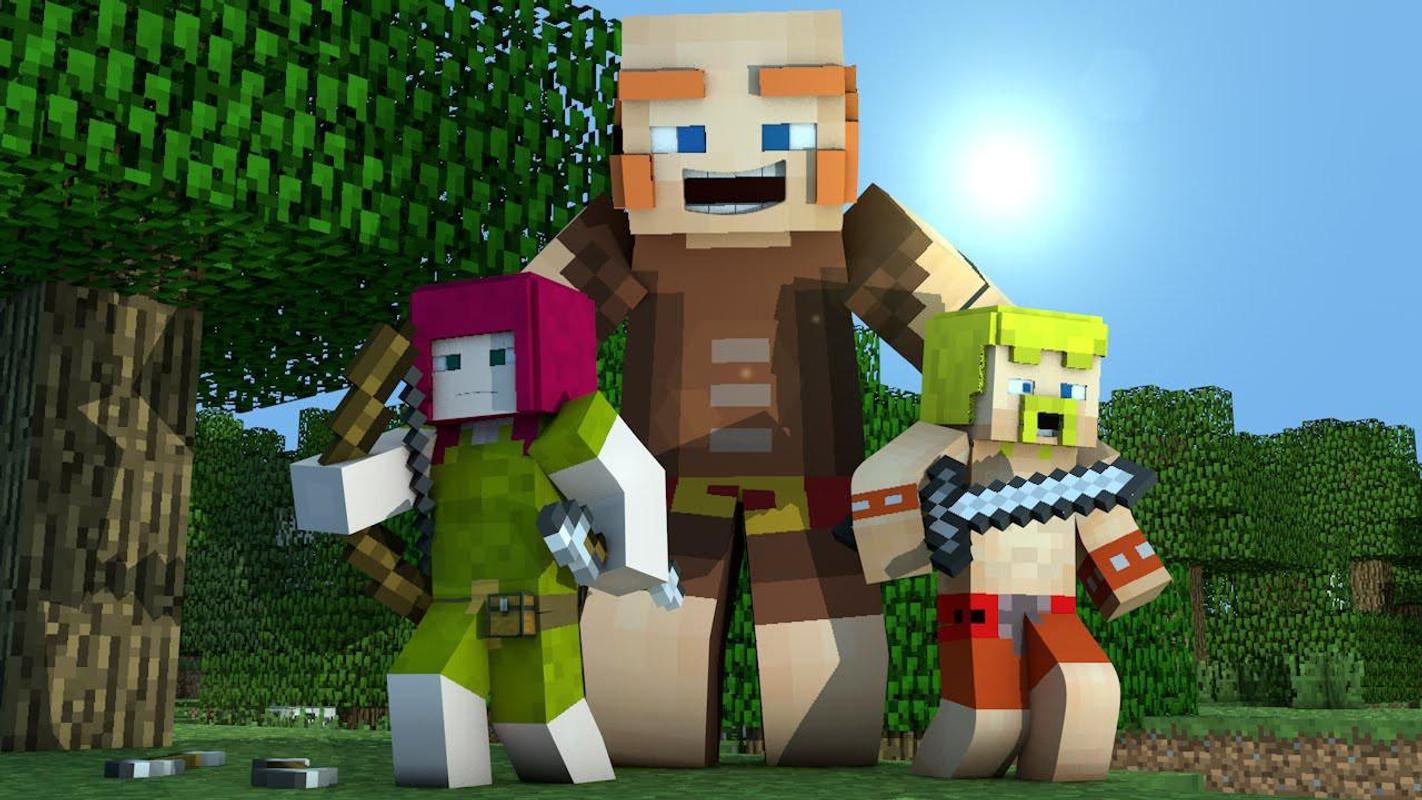 Building COC Minecraft Style APK Download Free Strategy