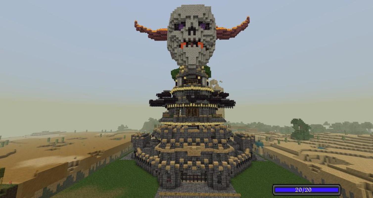 Demon Skull Castle Minecraft APK Download - Free Arcade 