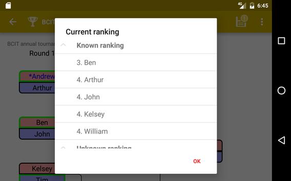 Tournament Maker App Tournament Maker App