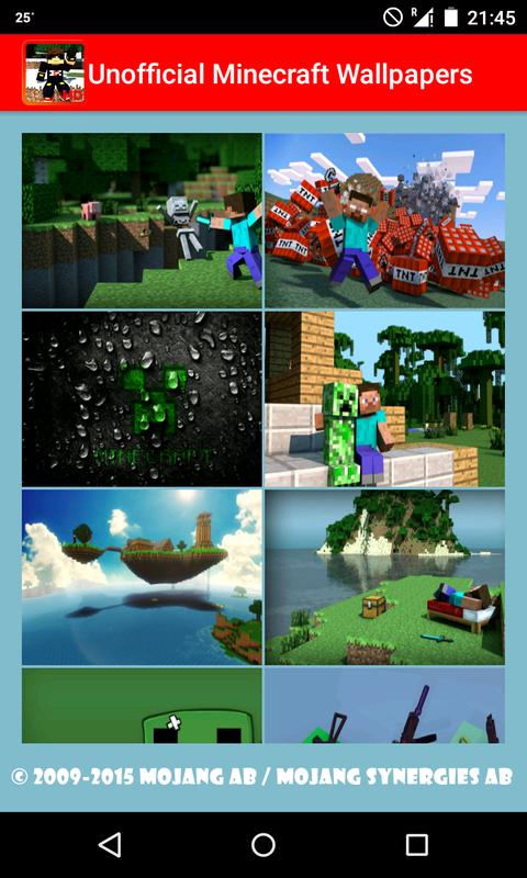Unofficial Minecraft Wallpaper APK Download - Free Unofficial Minecraft Wallpaper APK Download - Free