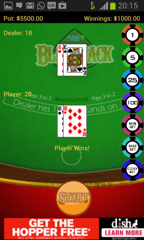 Blackjack card games free download