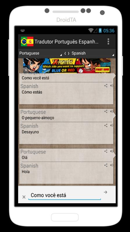 Tradutor Portugues Espanhol APK Download Free Libraries Demo APP 