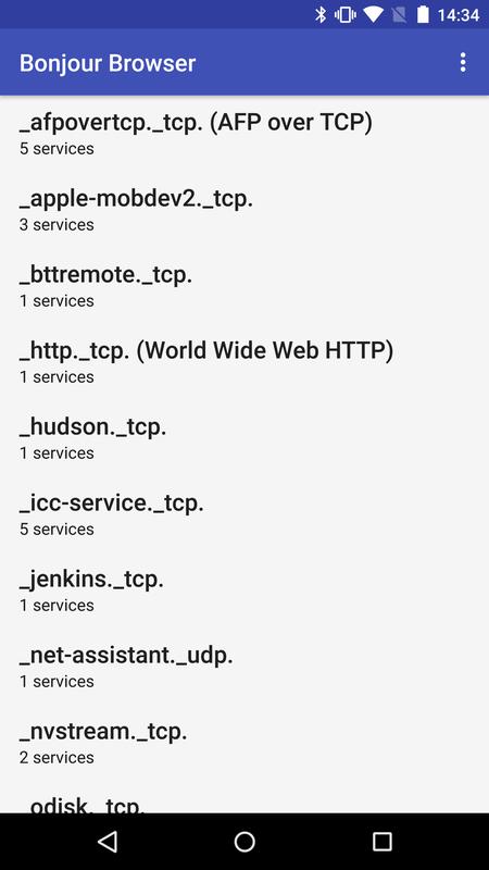 bonjour browser scans forever pingtools