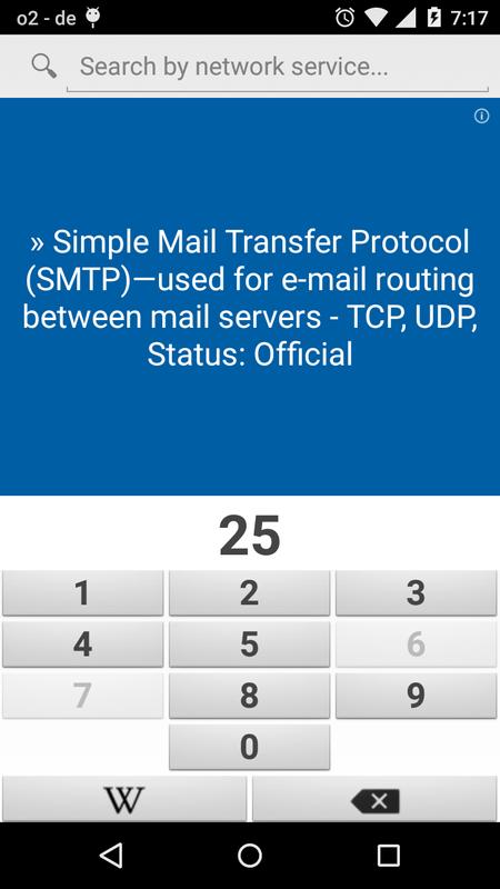 Port Number Search TCP UDP APK Download - Free Tools APP for Android ...