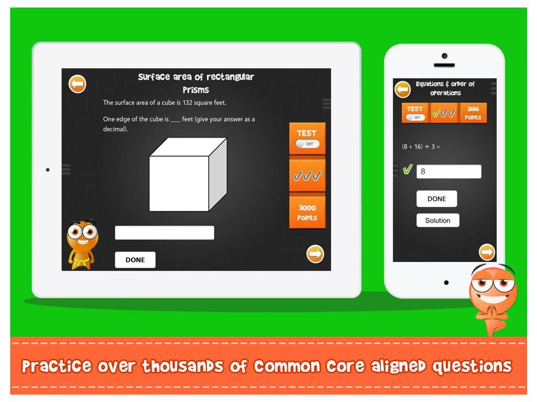 iTooch 5th Grade Math APK Download - Free Education APP for Android