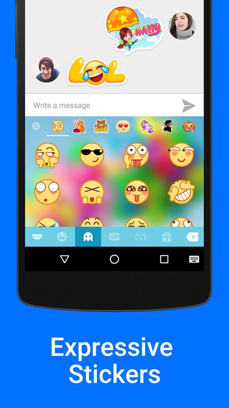 Kika Emoji Keyboard Pro + GIFs APK Download - Free Tools 