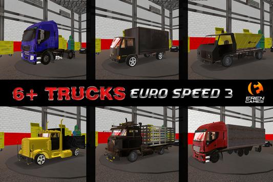 EURO SPEED TRUCKS 3 2017 apk screenshot