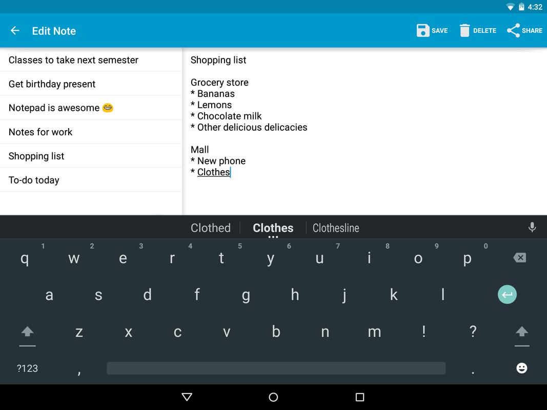 simple ad free notes app android simple ad free notes app android