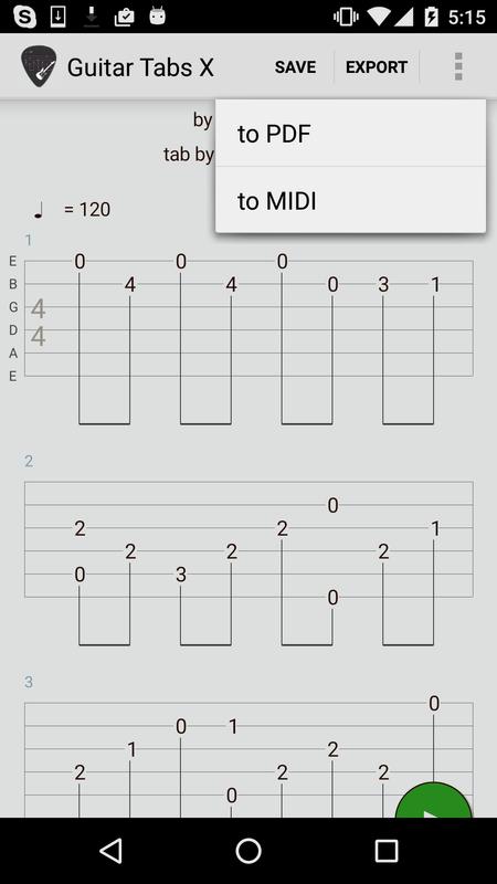 Guitar Tabs X APK Download - Free Music &amp; Audio APP for ...