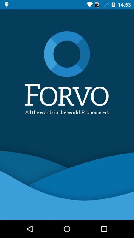 Forvo Pronunciation Guide APK Download - Free Education APP for Android ...