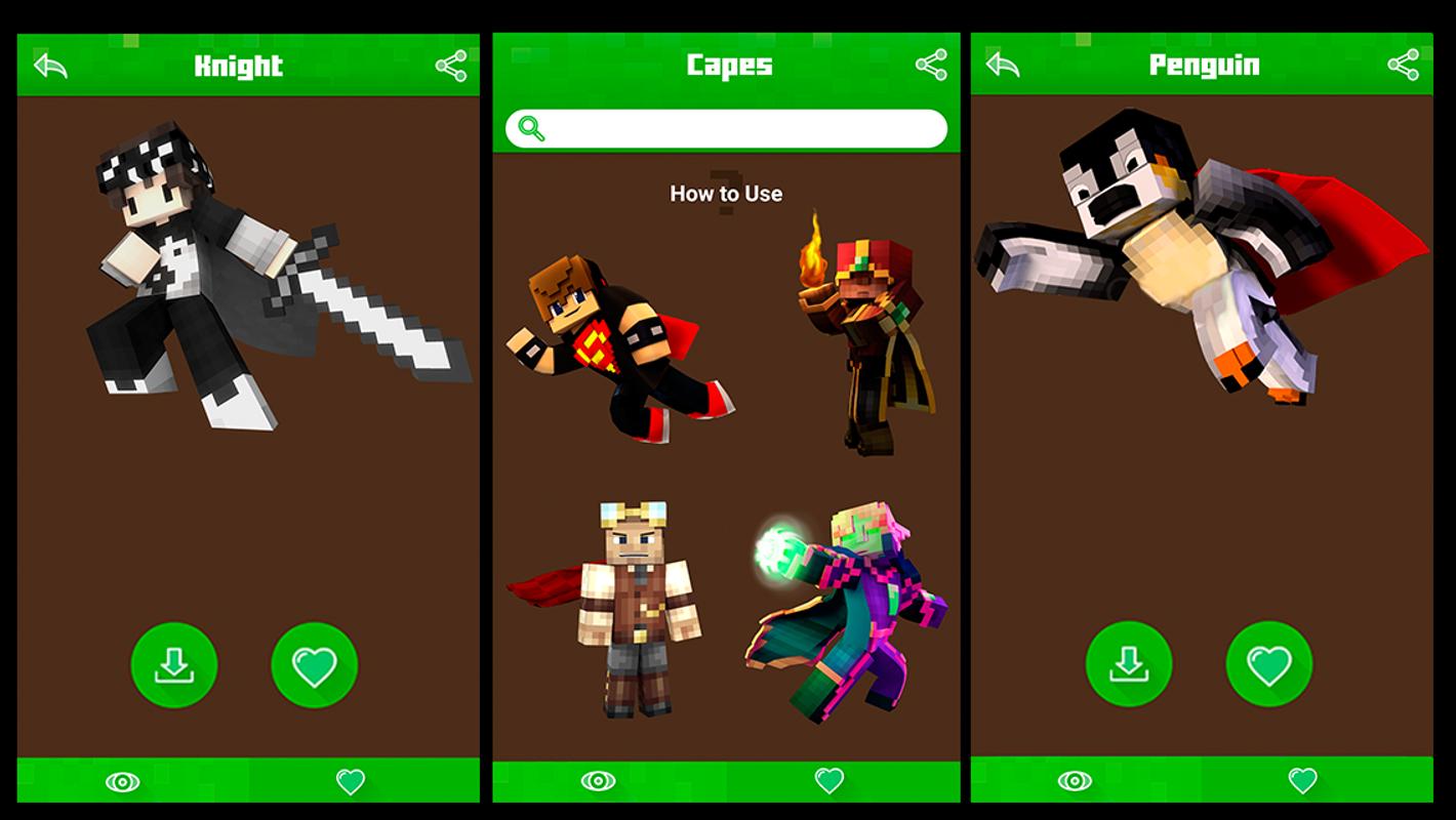 Capes for Minecraft PE & PC APK Download - Free 