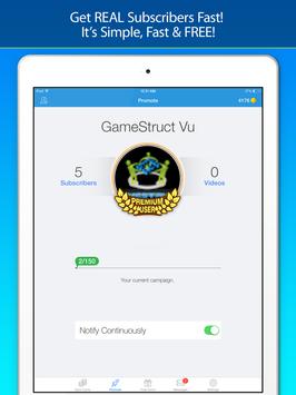 Get Subscribers - for YouTube! apk screenshot