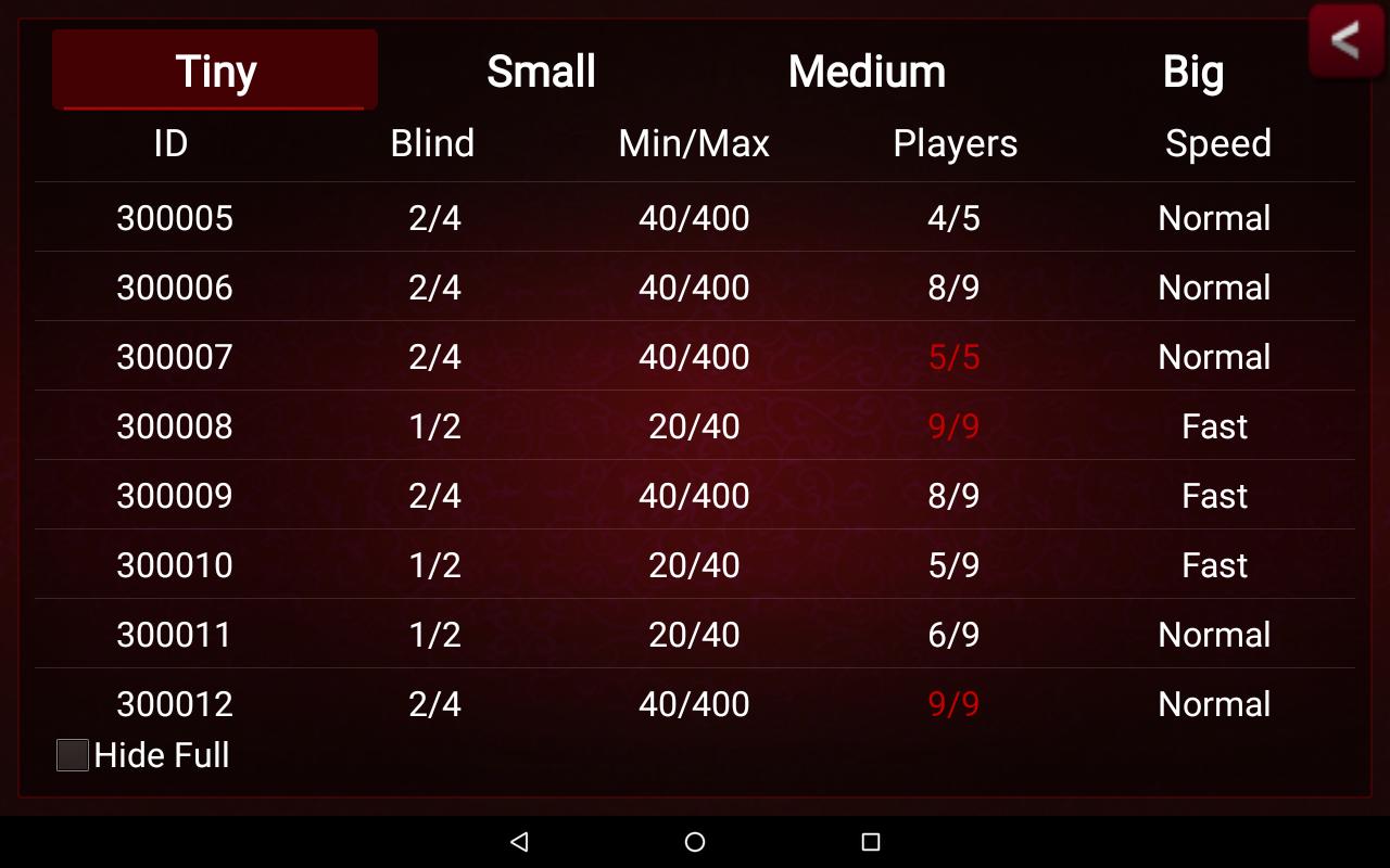 Texas holdem king 2 blackberry rules