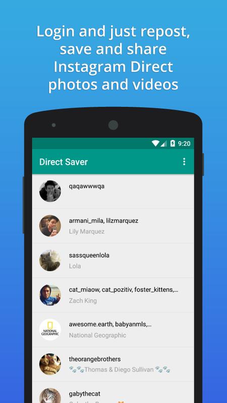 Direct Saver for Instagram DM APK Download - Free Video 