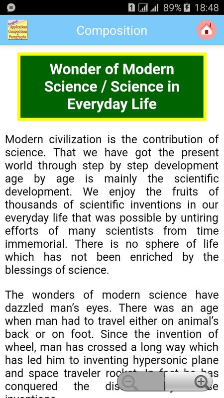 essay on scientific development