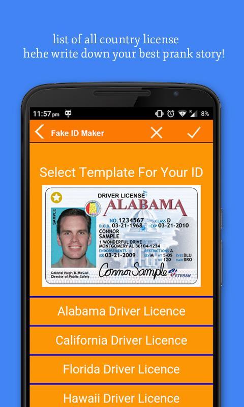 fake drivers license maker download