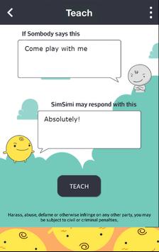 SimSimi apk screenshot